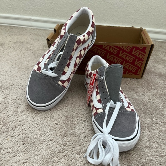 New Old Skool Checkerboard Vans - Picture 10 of 14